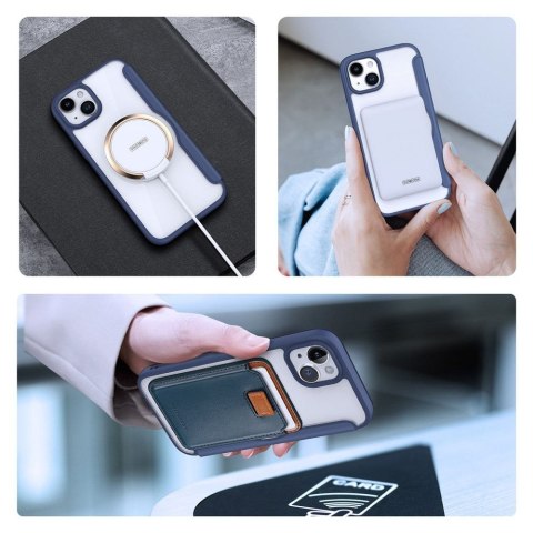 DUX DUCIS Etui SKIN X PRO kompatybilna z MagSafe do iPhone 15 Plus niebieska
