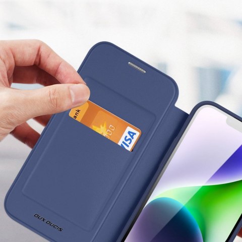 DUX DUCIS Etui SKIN X PRO kompatybilna z MagSafe do iPhone 15 Plus niebieska