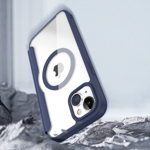 DUX DUCIS Etui SKIN X PRO kompatybilna z MagSafe do iPhone 15 Plus niebieska