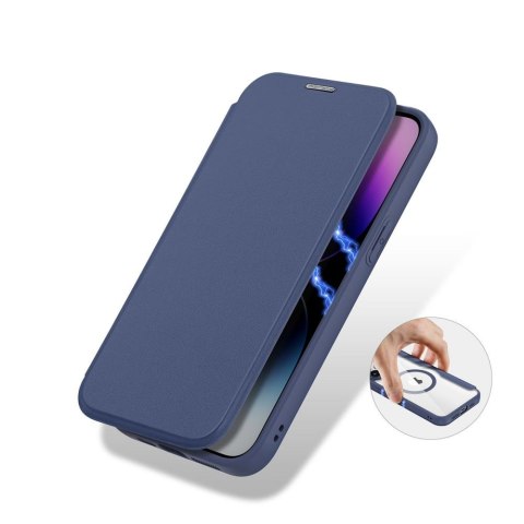 DUX DUCIS Etui SKIN X PRO kompatybilna z MagSafe do iPhone 15 Pro Max niebieska
