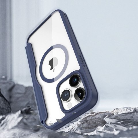 DUX DUCIS Etui SKIN X PRO kompatybilna z MagSafe do iPhone 15 Pro Max niebieska