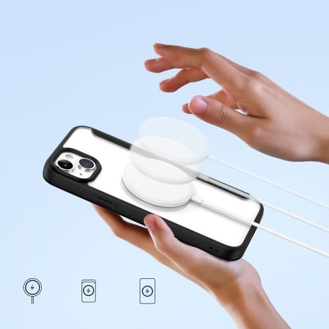 DUX DUCIS Etui SKIN X PRO kompatybilna z MagSafe do iPhone 15 czarna