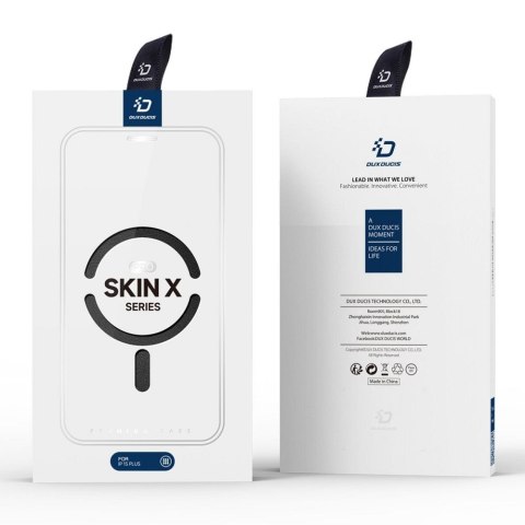DUX DUCIS Etui SKIN X PRO kompatybilna z MagSafe do iPhone 15 czarna