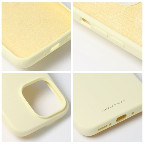 ROAR futerał CLOUD SKIN do IPHONE 12 Jasnożółty