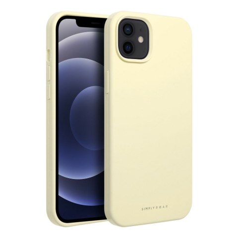ROAR futerał CLOUD SKIN do IPHONE 12 Jasnożółty