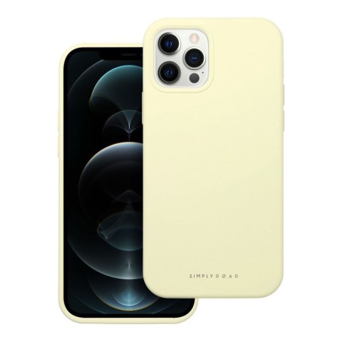 ROAR Etui CLOUD SKIN do iPhone 12 Pro Jasnożółty