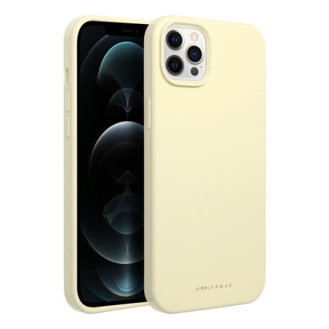 ROAR Etui CLOUD SKIN do iPhone 12 Pro Jasnożółty