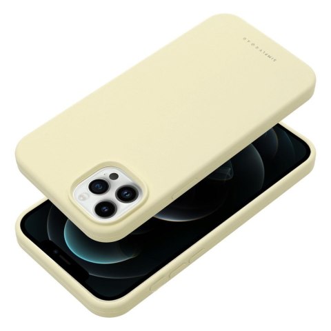 ROAR Etui CLOUD SKIN do iPhone 12 Pro Jasnożółty