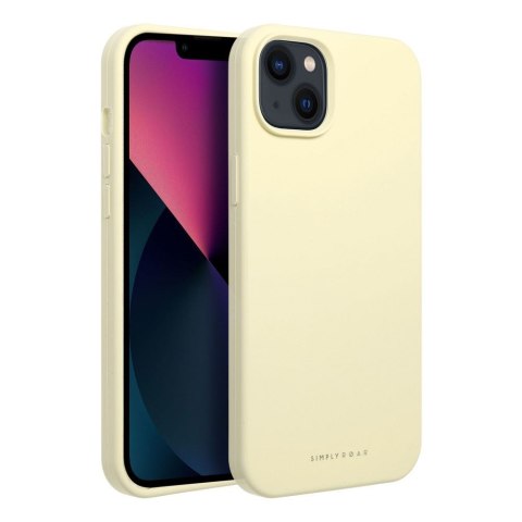 ROAR Etui CLOUD SKIN do iPhone 13 Jasnożółty