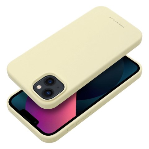 ROAR Etui CLOUD SKIN do iPhone 13 Jasnożółty