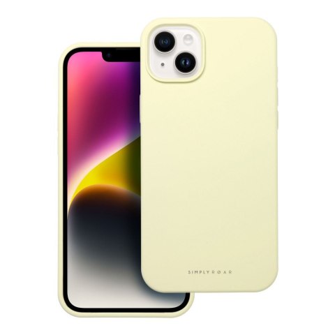 ROAR Etui CLOUD SKIN do iPhone 14 Plus Jasnożółty