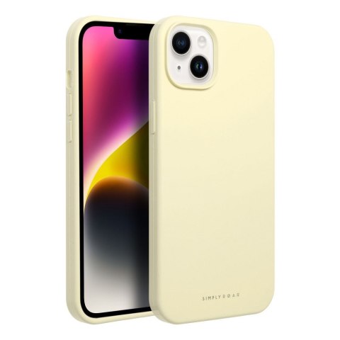 ROAR Etui CLOUD SKIN do iPhone 14 Plus Jasnożółty