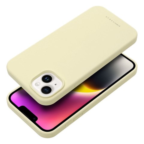 ROAR Etui CLOUD SKIN do iPhone 14 Plus Jasnożółty