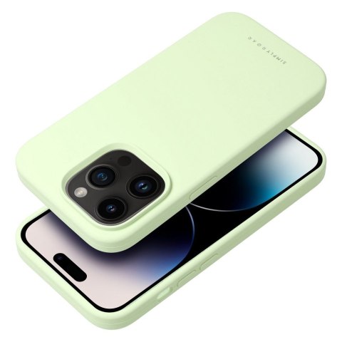 ROAR Etui CLOUD SKIN do iPhone 14 Pro Jasnozielony
