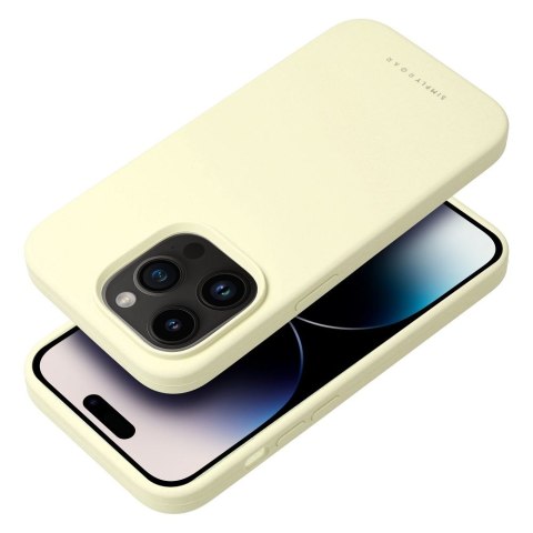 ROAR Etui CLOUD SKIN do iPhone 14 Pro Jasnożółty