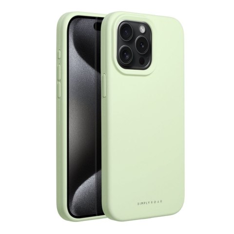 ROAR Etui CLOUD SKIN do iPhone 15 Pro Max Jasnozielony