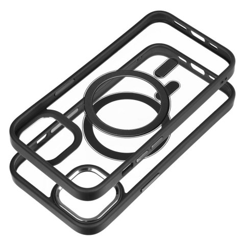 Etui COLOR EDGE MAG COVER kompatybilny z MagSafe do iPhone 13 czarny