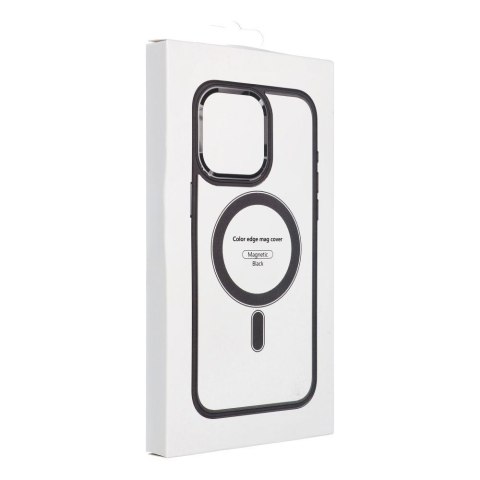 Etui COLOR EDGE MAG COVER kompatybilny z MagSafe do iPhone 13 czarny