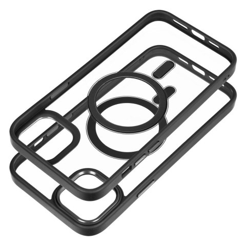 Etui COLOR EDGE MAG COVER kompatybilny z MagSafe do iPhone 14 Plus czarny