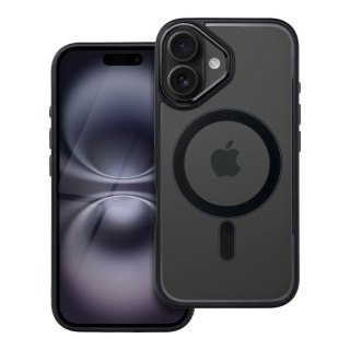Etui COLOR EDGE MAG COVER kompatybilny z MagSafe do iPhone 16 czarny