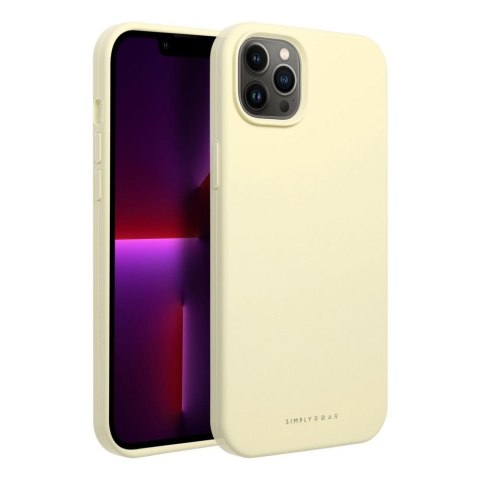 ROAR Etui CLOUD SKIN do iPhone 13 Pro Max Jasnożółty