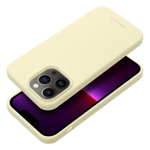 ROAR Etui CLOUD SKIN do iPhone 13 Pro Max Jasnożółty