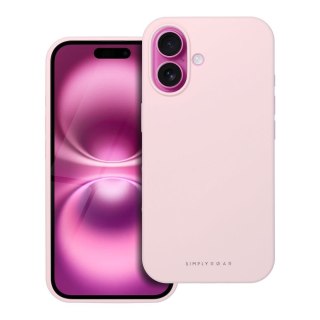 ROAR Etui CLOUD SKIN do iPhone 16 Jasnoróżowy