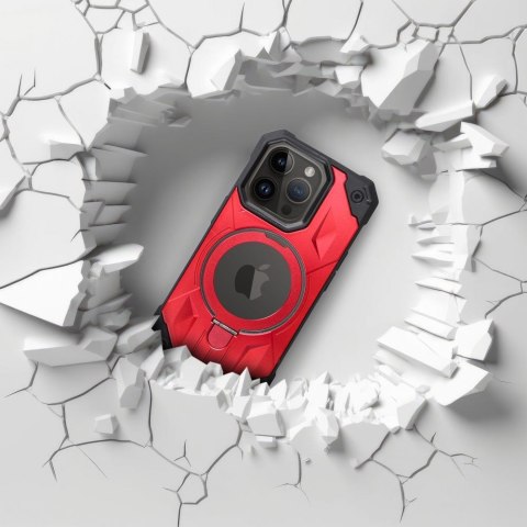 Etui ARMOR MAG COVER kompatybilny z MagSafe do iPhone 11 Pro czerwony
