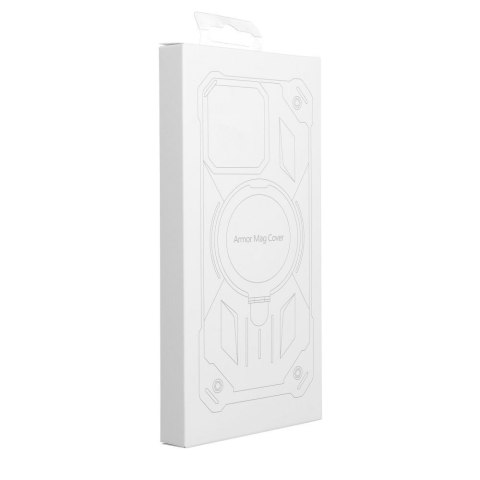 Etui ARMOR MAG COVER kompatybilny z MagSafe do iPhone 15 czerwony