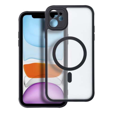 Etui FULL MATTE MAG COVER kompatybilny z MagSafe do iPhone 11 czarny