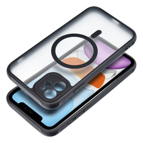 Etui FULL MATTE MAG COVER kompatybilny z MagSafe do iPhone 11 czarny