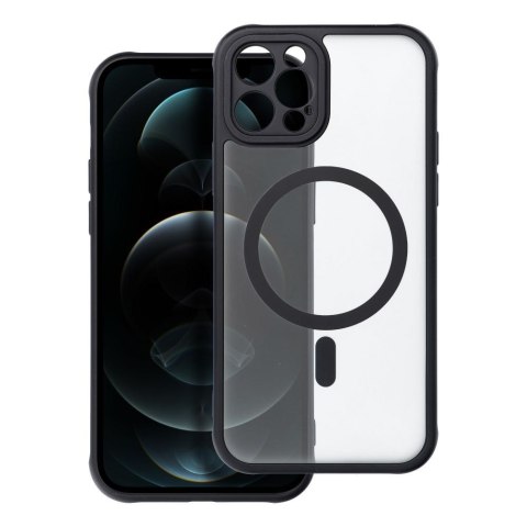 Etui FULL MATTE MAG COVER kompatybilny z MagSafe do iPhone 12 Pro czarny