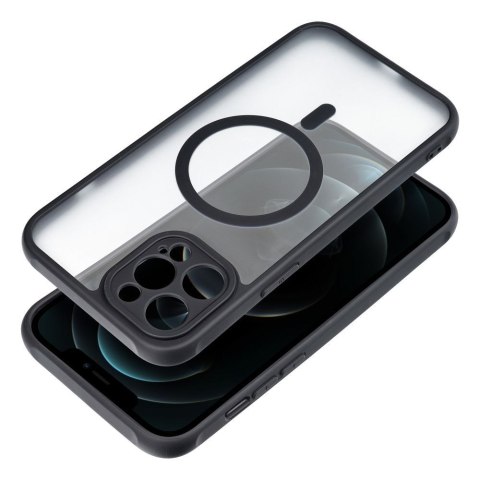 Etui FULL MATTE MAG COVER kompatybilny z MagSafe do iPhone 12 Pro czarny