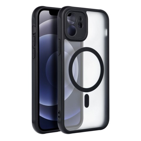 Futerał FULL MATTE MAG COVER kompatybilny z MagSafe do IPHONE 12 czarny