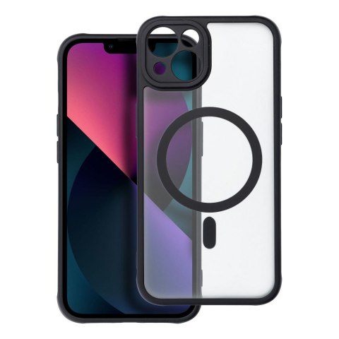 Etui FULL MATTE MAG COVER kompatybilny z MagSafe do iPhone 13 czarny