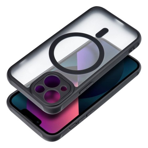 Etui FULL MATTE MAG COVER kompatybilny z MagSafe do iPhone 13 czarny
