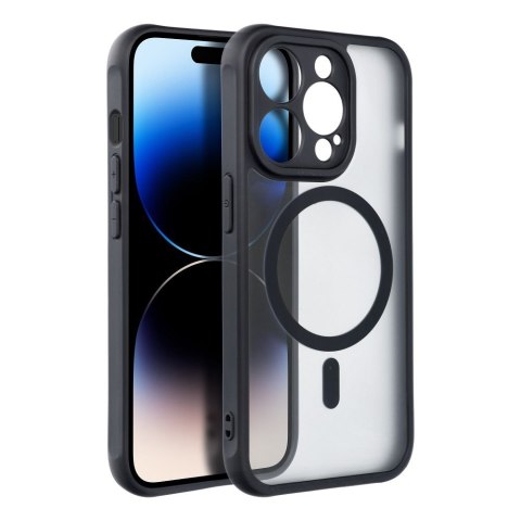 Etui FULL MATTE MAG COVER kompatybilny z MagSafe do iPhone 15 Pro Max czarny