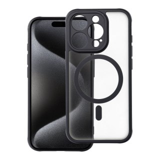 Etui FULL MATTE MAG COVER kompatybilny z MagSafe do iPhone 15 Pro czarny