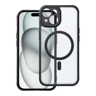 Etui FULL MATTE MAG COVER kompatybilny z MagSafe do iPhone 15 czarny