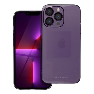 ROAR Etui PURE SIMPLE FIT do iPhone 13 Pro Fioletowy