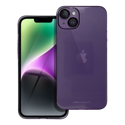 ROAR Etui PURE SIMPLE FIT do iPhone 14 Plus Fioletowy