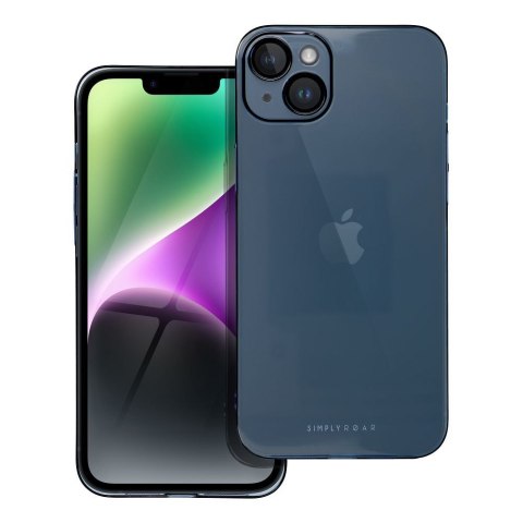 ROAR Etui PURE SIMPLE FIT do iPhone 14 Plus Granatowy
