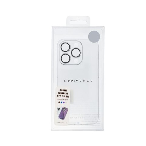 ROAR Etui PURE SIMPLE FIT do iPhone 14 Plus Transparentny