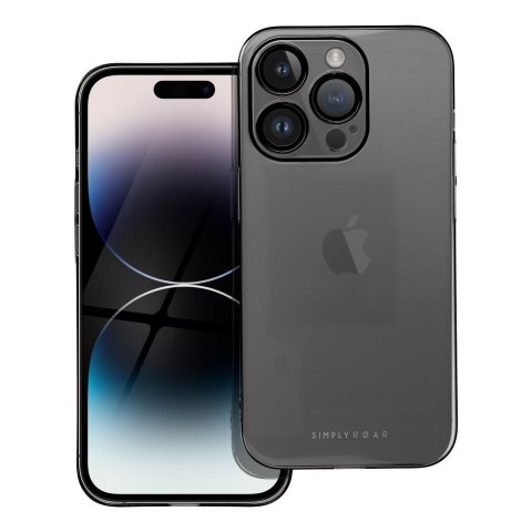ROAR Etui PURE SIMPLE FIT do iPhone 14 Pro Czarny
