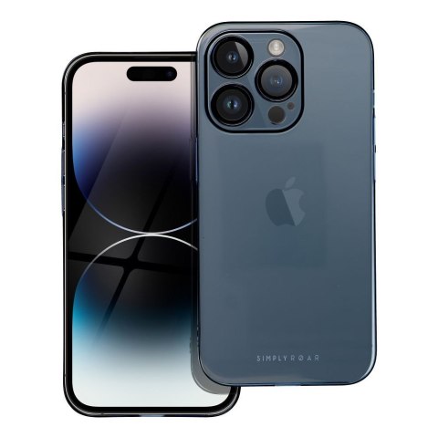 ROAR Etui PURE SIMPLE FIT do iPhone 14 Pro Granatowy