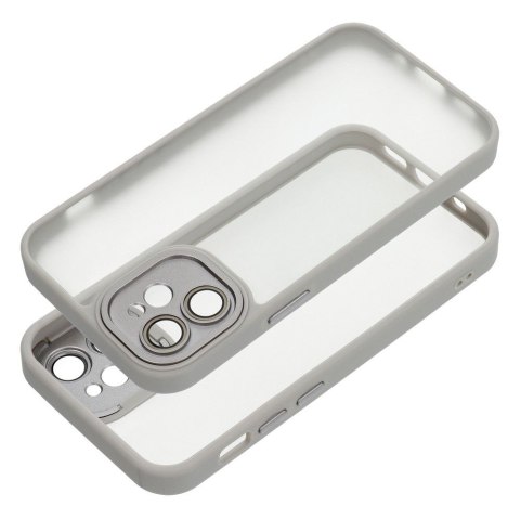 Etui VARIETE do iPhone 12 Mini stalowy