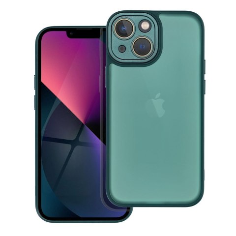 Etui VARIETE do iPhone 13 ciemnozielony