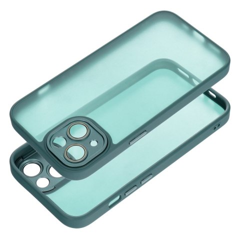 Etui VARIETE do iPhone 13 ciemnozielony