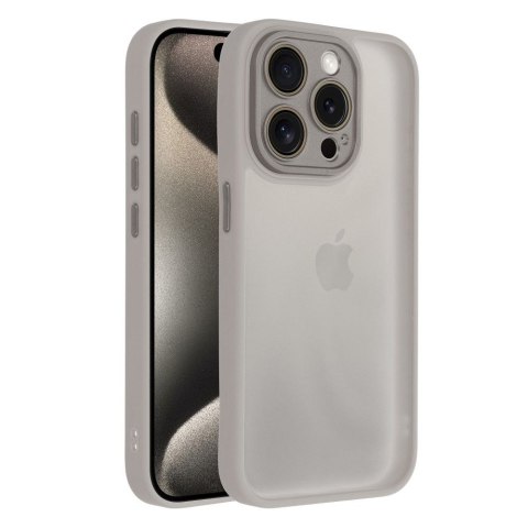 Etui VARIETE do iPhone 13 stalowy