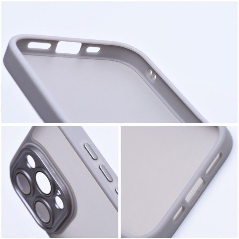 Etui VARIETE do iPhone 13 stalowy